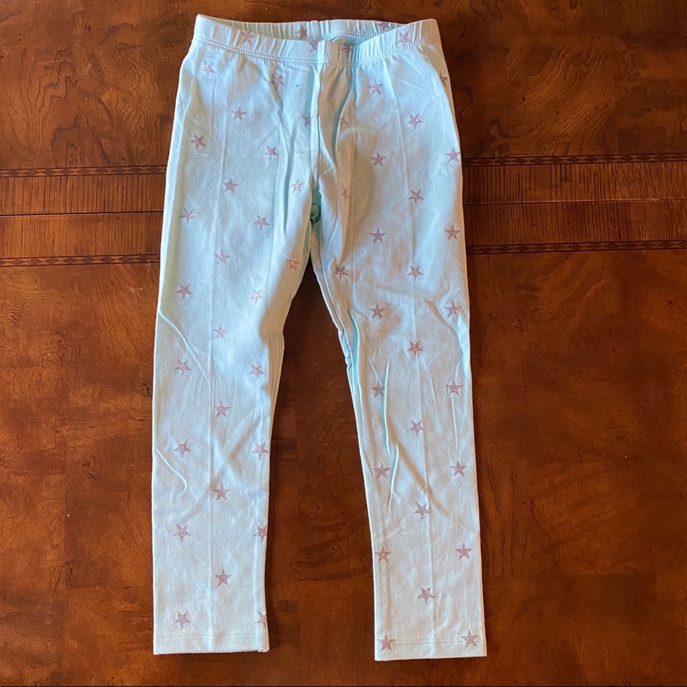 Girls Children’s Place light blue star leggings